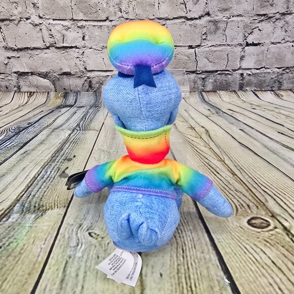 Disney Pride Plush Donald & Daisy Duck 10" Rainbow Collection NEW w/ Tags - Picture 4 of 9